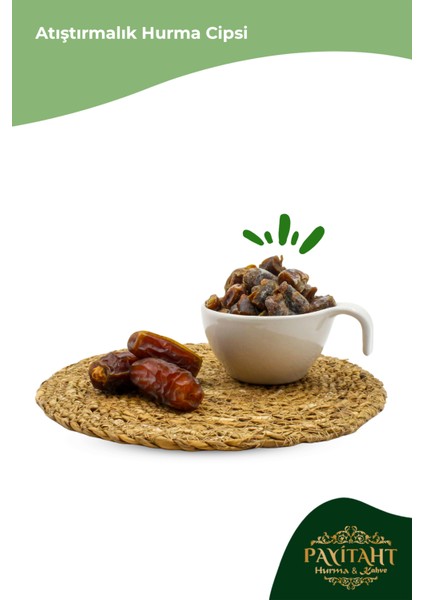 Birin Atıştırmalık Hurma Cipsi 500GR (Şekersiz) Payitaht Hurma 5’li Kampanyalı Paket