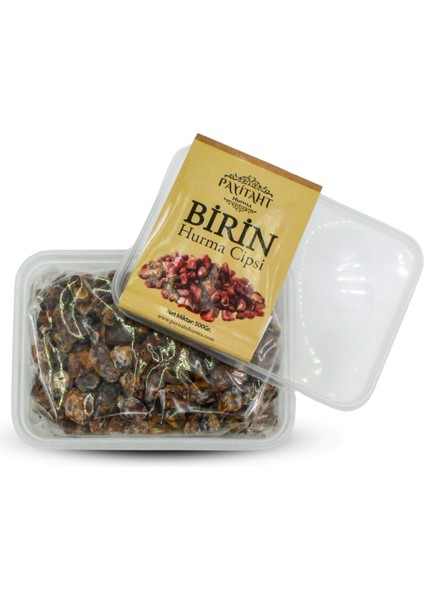 Birin Atıştırmalık Hurma Cipsi 500GR (Şekersiz) Payitaht Hurma 5’li Kampanyalı Paket