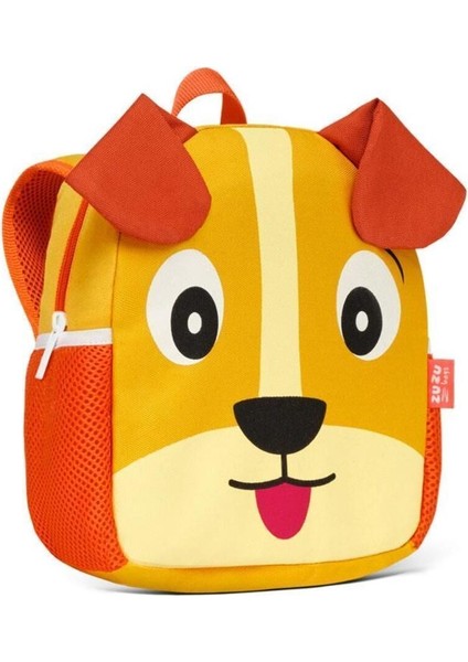 Zuzu Bags Baskılı Unisex Sarı Köpek Baskılı Kreş Çantası (1-4 Yaş) Sarı Tek Ebat Ilkokul Unisex Tekstil Sırt