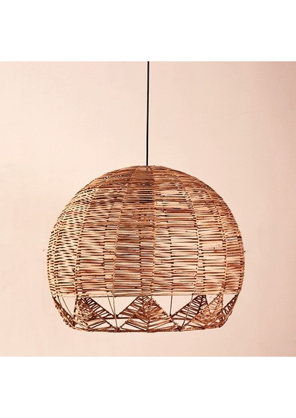 Amorconcept Rattan Avize Sarkıt Avize 45X40 cm