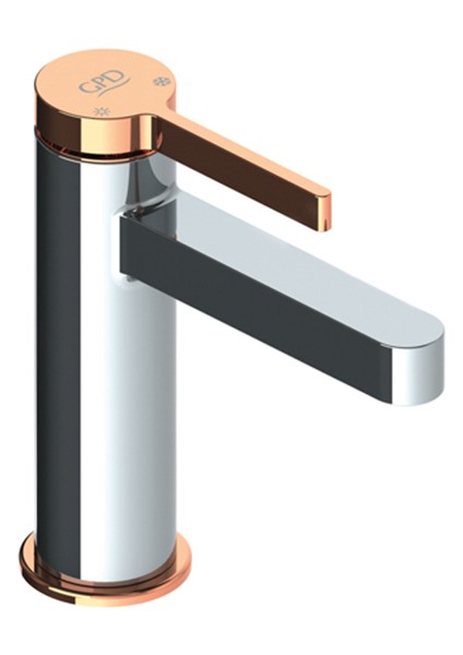 MLB165-K-R - Gildo Lavabo Bataryası (Krom-Rose Gold Pvd Kaplama)