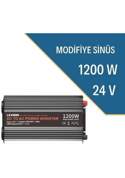 1200W-24V Modifiye Inverter fiyatları
