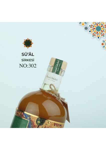 No : 302 Sü'âl Sirkesi 500 ml