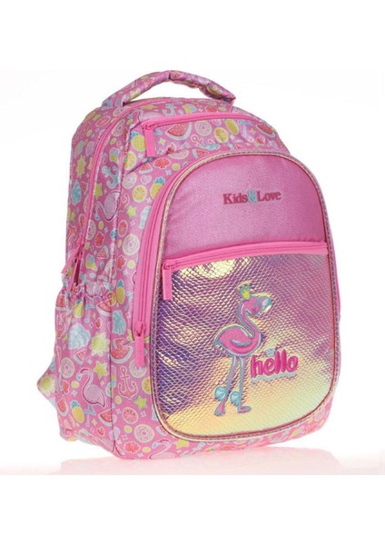 Çok Renkli Kids&love Sırt Çantası ( Kapitone Unicorn ) Tek Ebat Sırt Çantası Hayır Back To School D
