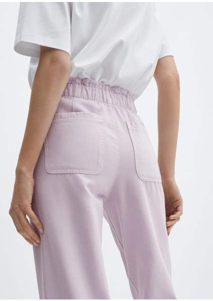 Elastik Belli Bol Paça Pantolon fırsatları