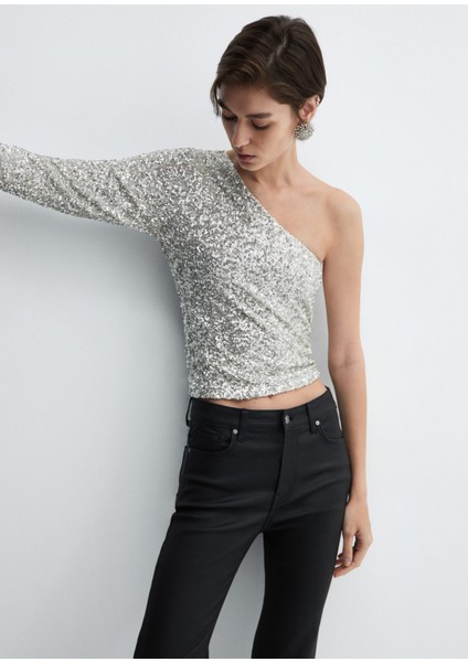 Sienna Flare Crop Mumlu Jean fırsatları