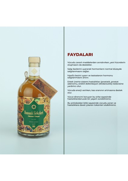 No : 259 Innîn Sirkesi 500 ml