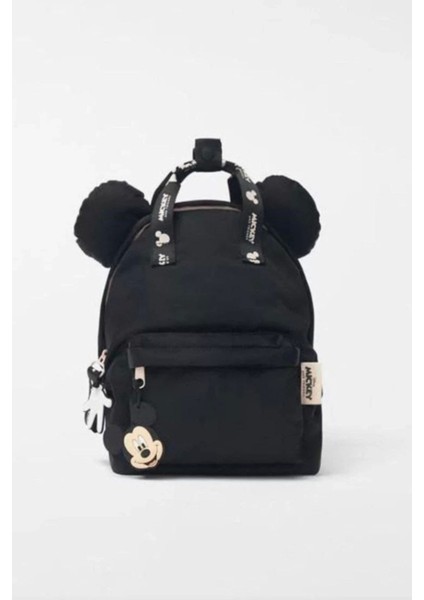 Hayır Mickey Çocuk Sırt Çantası Tek Ebat Back To School Bej