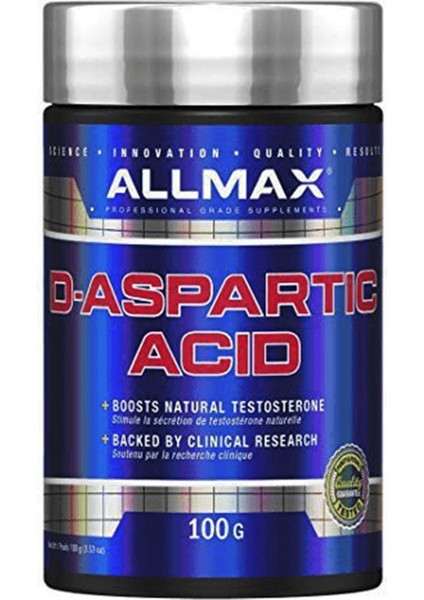 D-Aspartic Acid 100 gr Usa Menşei  3538