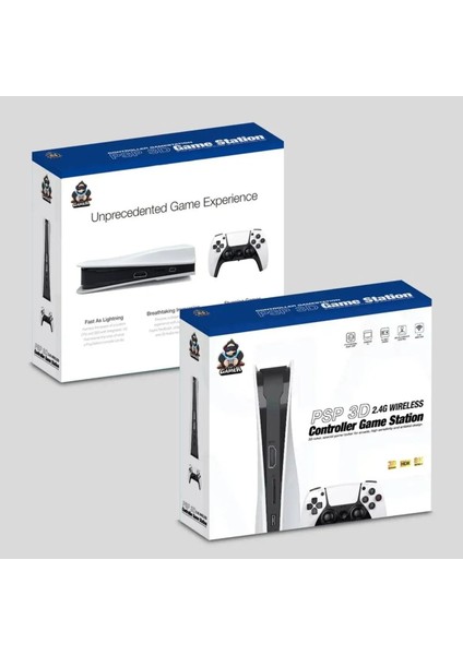 Q10 Ps5 Kollu 4K UHD Retro Joystick 128GB PS1PES/GTA Atari Çift Kişilik Oyun Konsolu 26000 3D Oyunlu