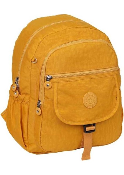 Back To School Su Geçirmez Krinkıl Kumaş Mini Sırt Çantası 1640 Siyah modelleri