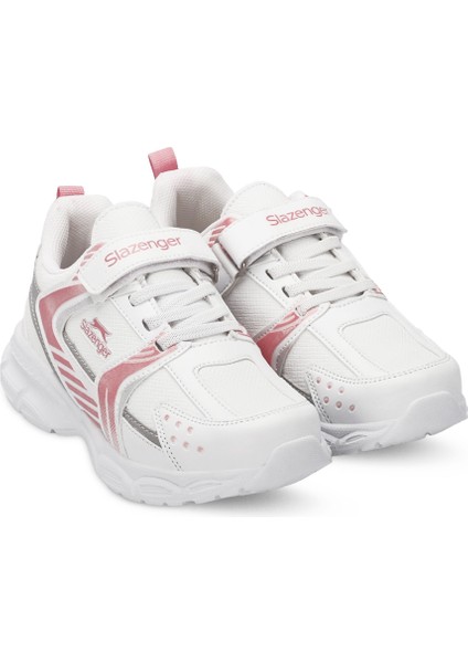 KENDALL Unisex Çocuk Sneaker Koşu & Yürüyüş Ayakkabısı Beyaz / Pembe