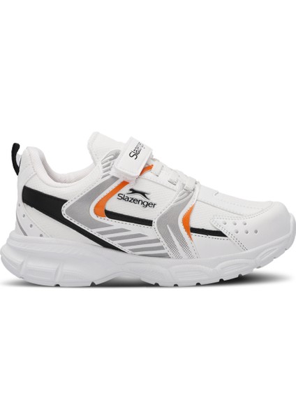 KENDALL Unisex Çocuk Sneaker Koşu & Yürüyüş Ayakkabısı Beyaz / Turuncu