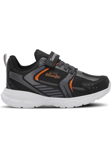 KENDALL Unisex Çocuk Sneaker Koşu & Yürüyüş Ayakkabısı Siyah / Koyu Gri