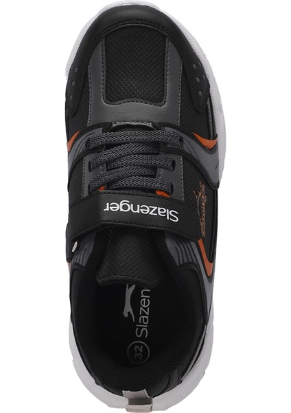 KENDALL Unisex Çocuk Sneaker Koşu & Yürüyüş Ayakkabısı Siyah / Koyu Gri