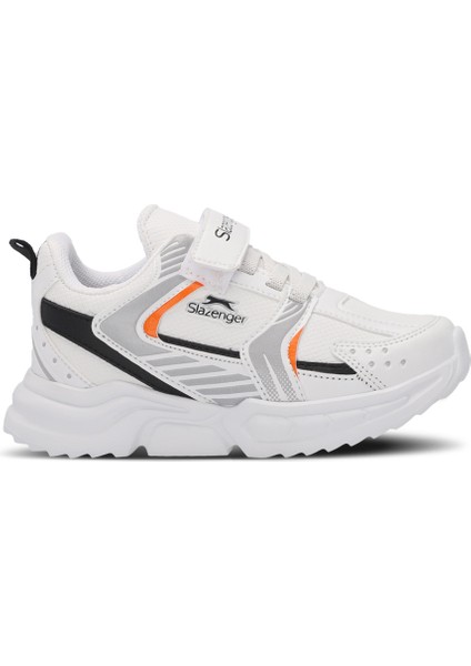 KENDALL Unisex Çocuk Sneaker Koşu & Yürüyüş Ayakkabısı Beyaz / Turuncu