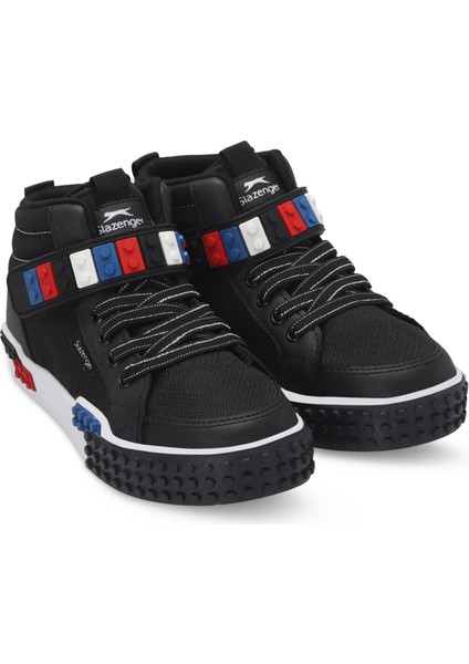 NORTH Unisex Çocuk Sneaker Koşu & Yürüyüş Ayakkabısı Siyah / Beyaz
