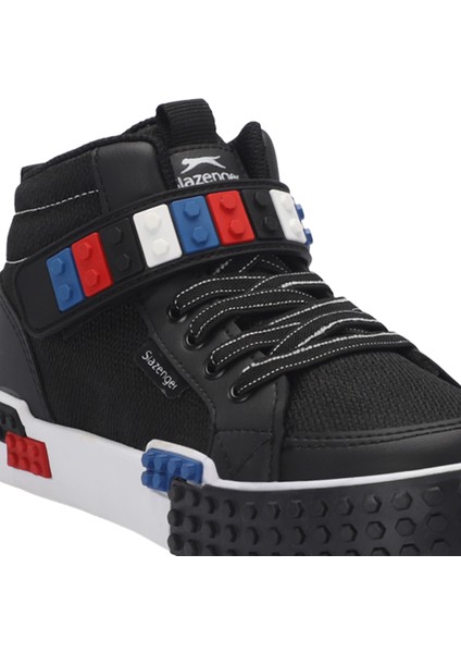 NORTH Unisex Çocuk Sneaker Koşu & Yürüyüş Ayakkabısı Siyah / Beyaz