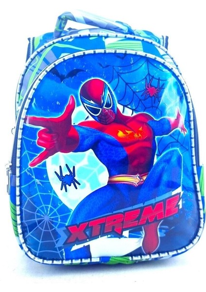 Dokuma Erkek Çocuk Spiderman Anaokulu Çantası Okula Başlangıç Çantası 1'li Desenli Lisanslı Back To