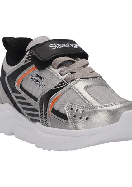 KENDALL Unisex Çocuk Sneaker Koşu & Yürüyüş Ayakkabısı Gri / Siyah
