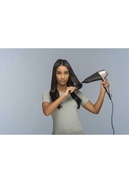 2200 W D5706 Saç Kurutma Makinesi Curl & Straight - 3 Aparatı Dahil 2 Kademeli Standart 2 Yıl Resmi