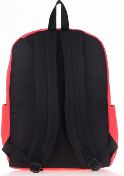 Günlük Full Pocket Okul ve Günlük Sırt Çantası - Mercan Hayır Sırt Çantası Tek Ebat Kırmızı Desenli fiyatları