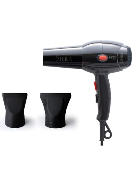 2400 W SR4200 Stella Siyah Saç Kurutma Makinesi Yok Ac Profesyonel Yok 2 Yıl Siyah Yok 2 Kademeli 2 fiyatları