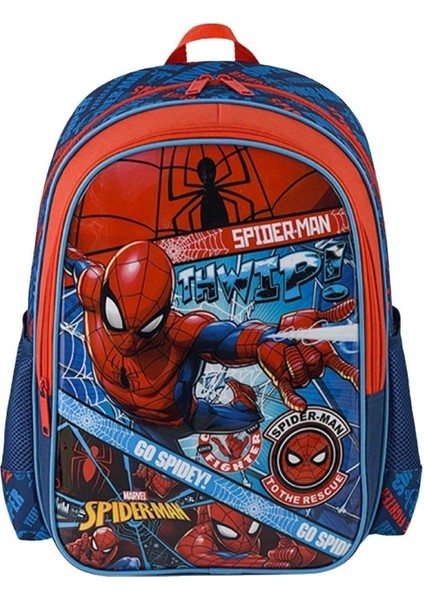 Tek Ebat Erkek Çocuk Spider-Man Marvel Spider-Man Hawk Go Spidey W2 Ilkokul Çantası OTTO-48112 Hayır Back T