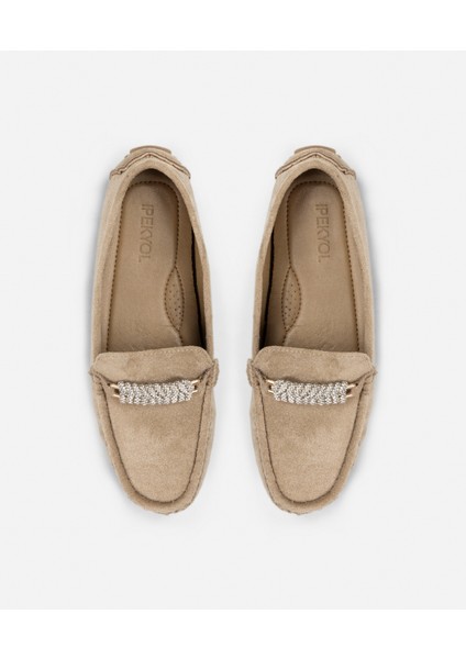 Kristal Taşlı Loafer