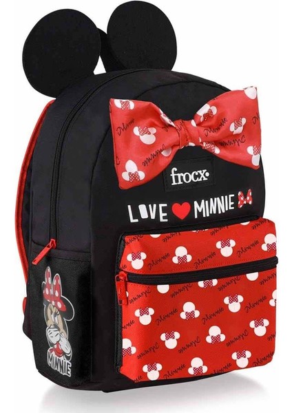 Hayır Love Minnie Anaokulu Çantası 48480 Renkli Back To School Siyah fiyatları