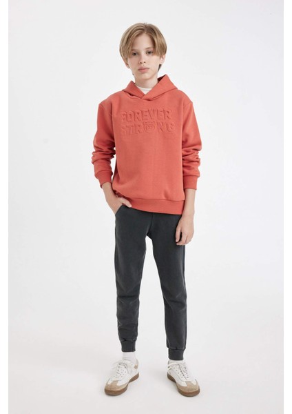 Erkek Çocuk Kapüşonlu Baskılı Sweatshirt C9791A824AU fiyatları
