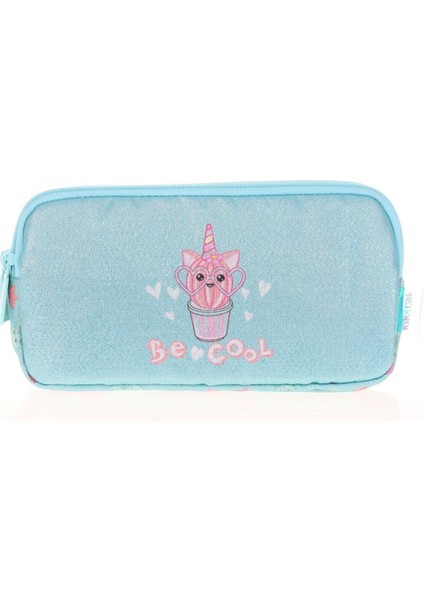 Hayır Kids&love 3 Bölmeli Kalem Çantası Kapitone Cactus L8099 Kahverengi Back To School Desenli Tek