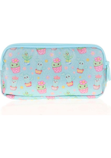 Hayır Kids&love 3 Bölmeli Kalem Çantası Kapitone Cactus L8099 Kahverengi Back To School Desenli Tek fiyatları
