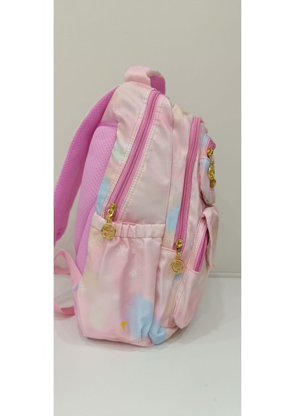 Color Bags Back To School Okul Çantası x Bebek Çantası Hayır Düz Pembe Tek Ebat