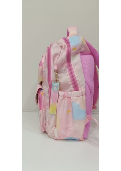 Color Bags Back To School Okul Çantası x Bebek Çantası Hayır Düz Pembe Tek Ebat