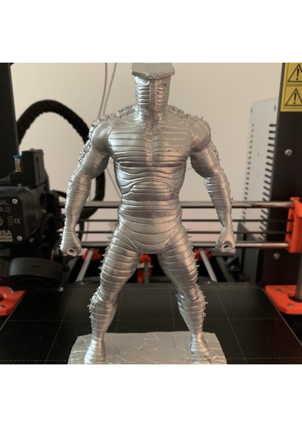 Thor The Destroyer Figürü - Gri - 20CM