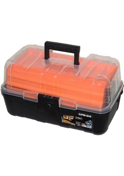 Genel Markalar Turuncu Kutu 16'' Balıkçı Takım Çanta Şeffaf Lux fiyatları