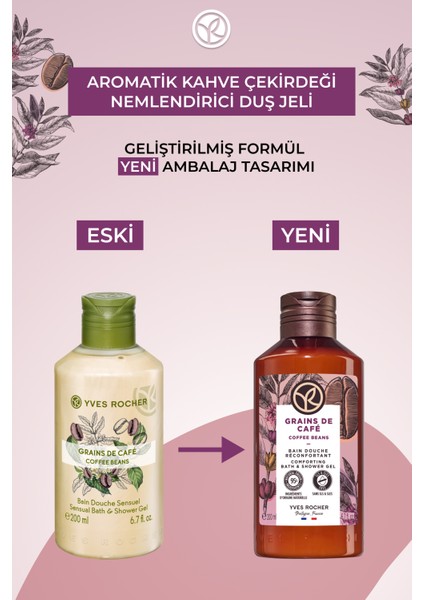 Nemlendirici Duş Jeli - Aromatik Kahve Çekirdeği - 200ml-99231 fiyatları