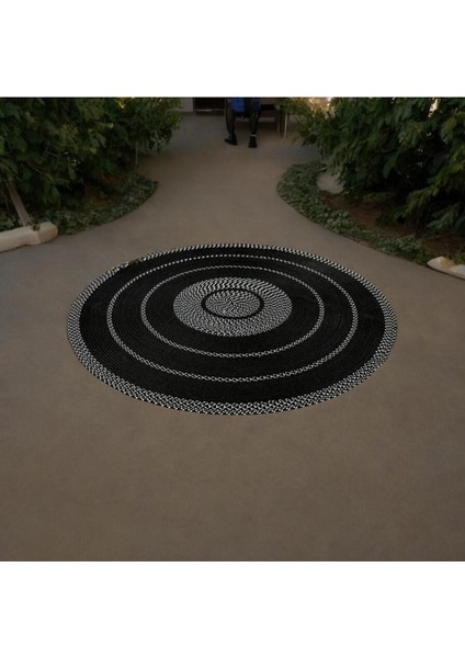 Mola Serisi Jüt Daire Halı modelleri