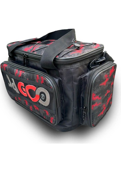 Kırmızı Tackle Bag Red Camo Balıkçı Malzeme Çantası modelleri