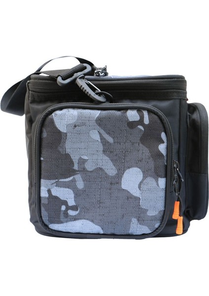 Bej Black Camo Helper Bag - Balıkçı Çantası