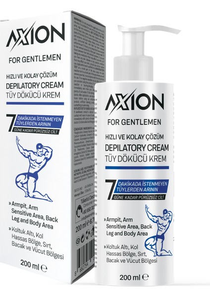 Axıon Pratik Tüy Dökücü 200 Ml Erkek