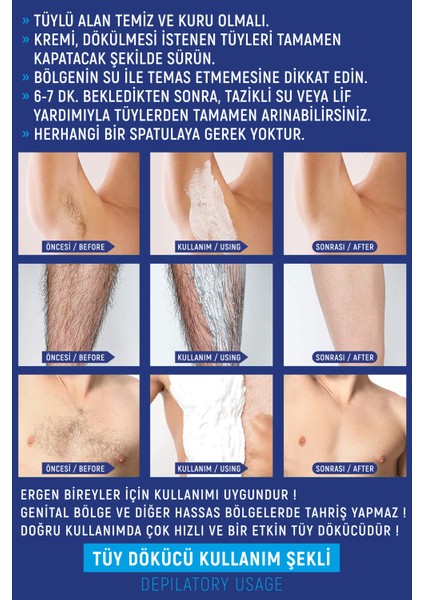 Axıon Pratik Tüy Dökücü 200 Ml Erkek