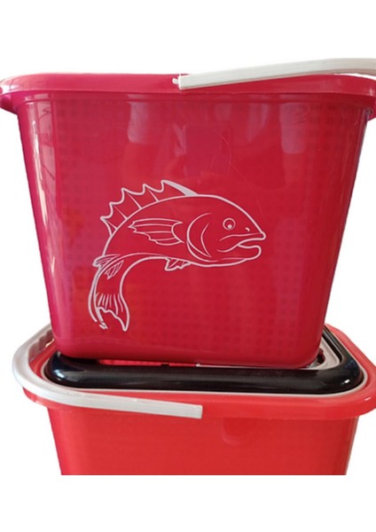 Kırmızı Balıkçı Kovası
