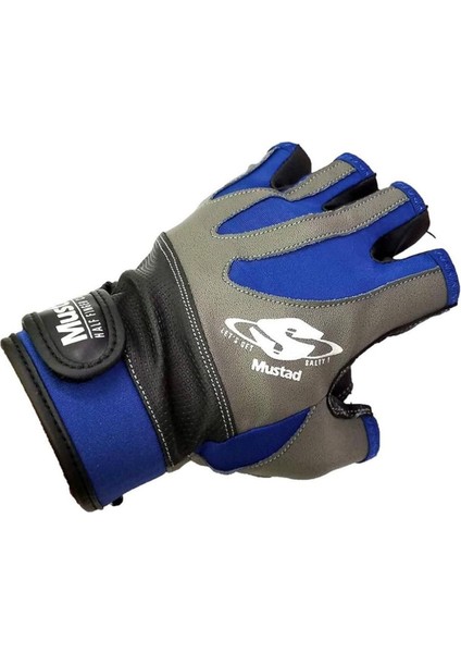 Beyaz Half Finger Casting Glove Spin Eldiven