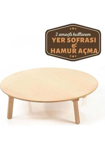 60 cm Ahşap Hamur Açma Tahtası 714885