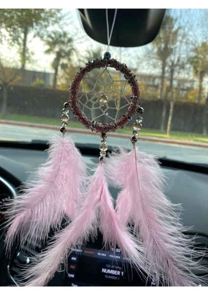 El Yapımı Pembe Bebek Odası, Kapı Süsü, Araba Dikiz Aynası 20