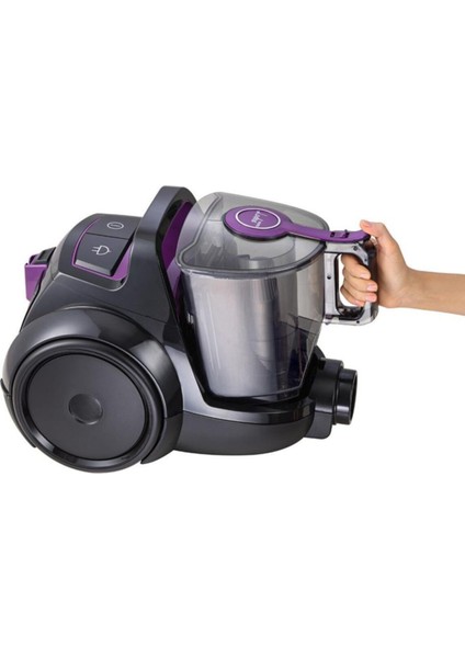 1500+ L Lodos H6000 V Elektrikli Süpürge Viyole 75DBA Sessiz 750W H13 Toz Torbasız 2 Yıl 71 Dba - 8