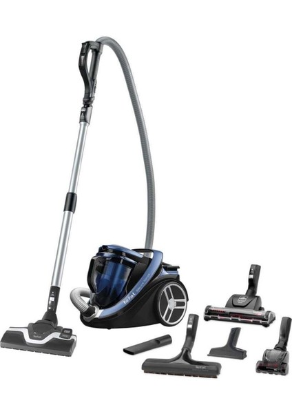 POWER AIR başlı Silence Force Toz Torbasız Sessiz Süpürge 550W Yüksek Çekim Gücü