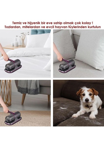 0-250 L Güçlü Emiş Üfleme Özellikli Ev Yatak Perde Koltuk Ofis Araç Temizliği Kablosuz Şarjlı El Sü fırsatları